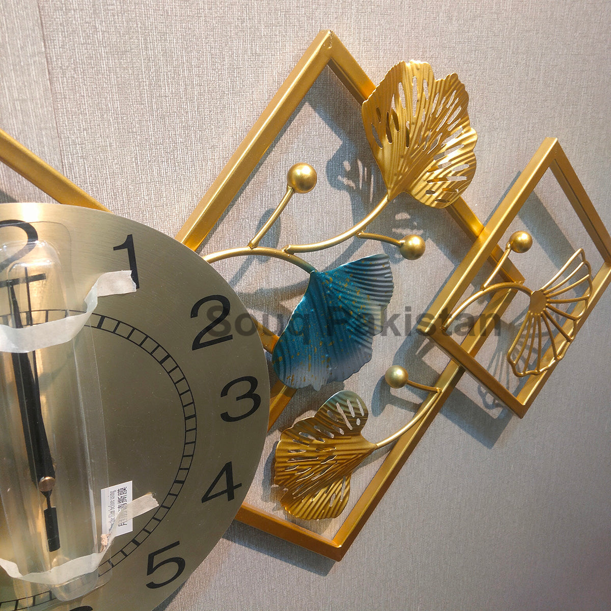 Wall Ornament imported metallic clock