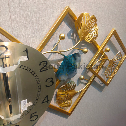 Wall Ornament imported metallic clock