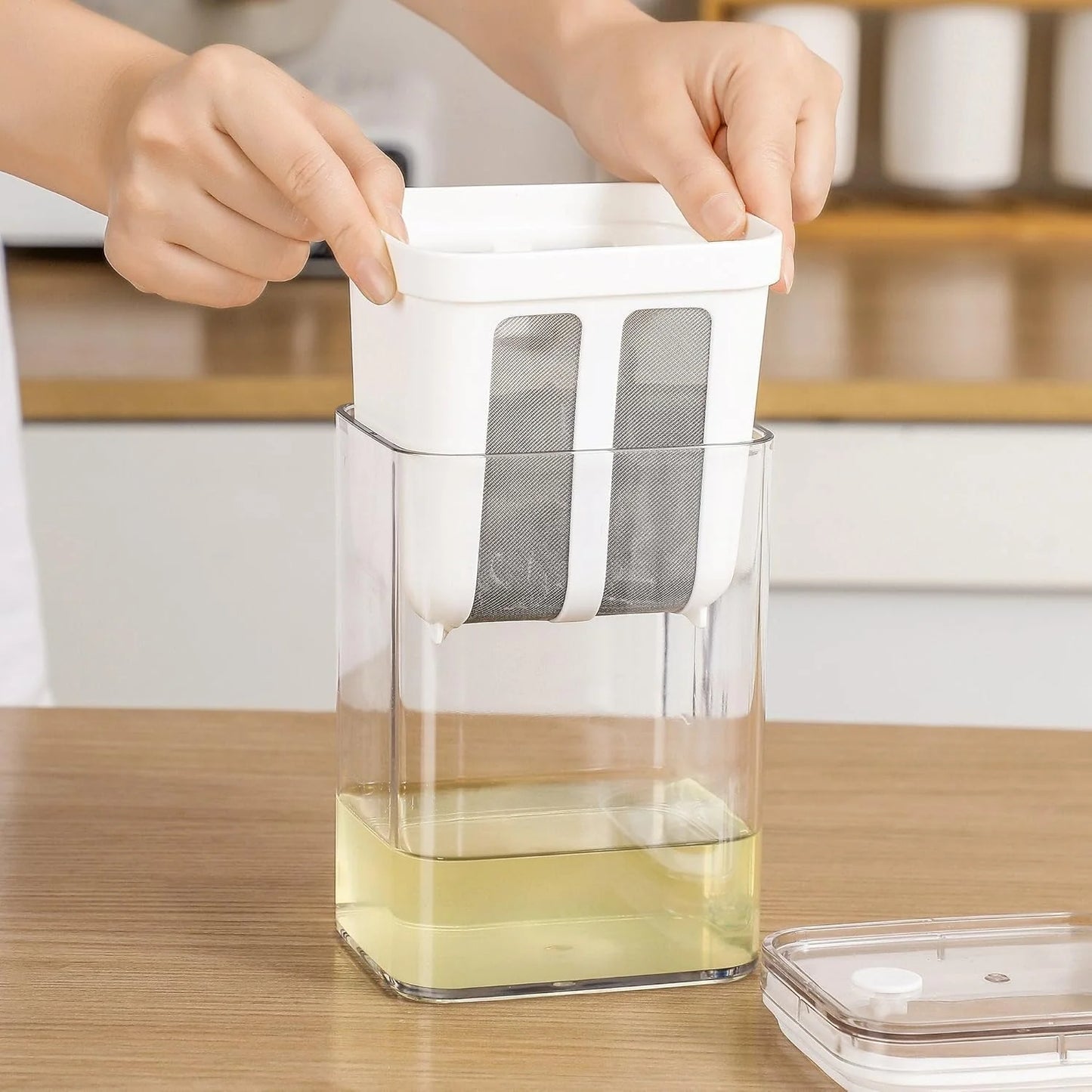 Ultra-Fine Mesh Multifunctional Yogurt Filter & Whey Separator - Greek Yogurt Maker