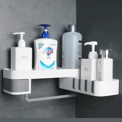 Wall mounted multi purpose self for bathroom and kitchen