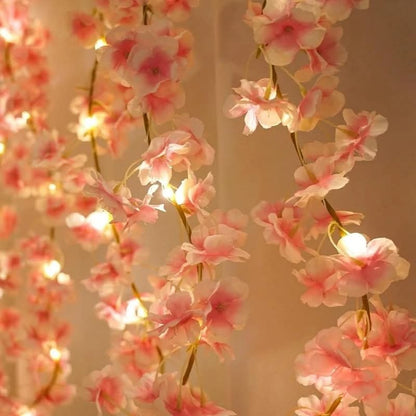 Led cherry flower string light