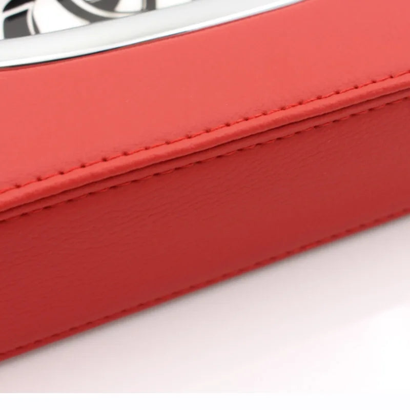 Car tissue box in faux leather - Faux leather tissue box
