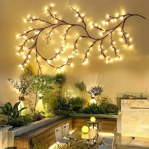 Led Branch Wall decoration light - Electic operated 96 led wall tree
