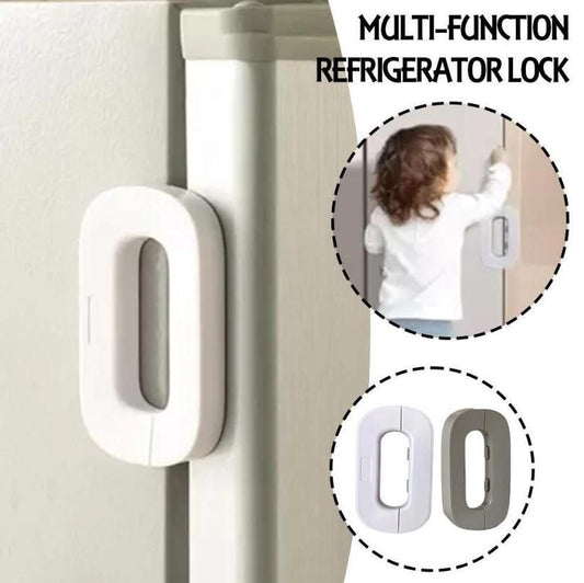 Self Adhesive Fridge lock system for child safety - Buy 1 Get 1 Free
