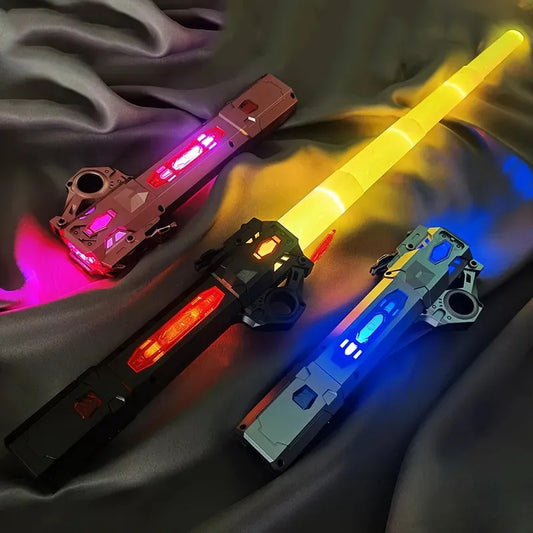 Rechargeable RGB color changing lightsaber kids toy