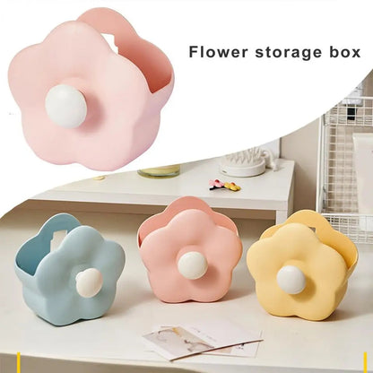 flower shaped wall mounted pen holder