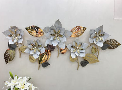 Stainless steel wall decoration motive design - 50 inches wide wall decoration