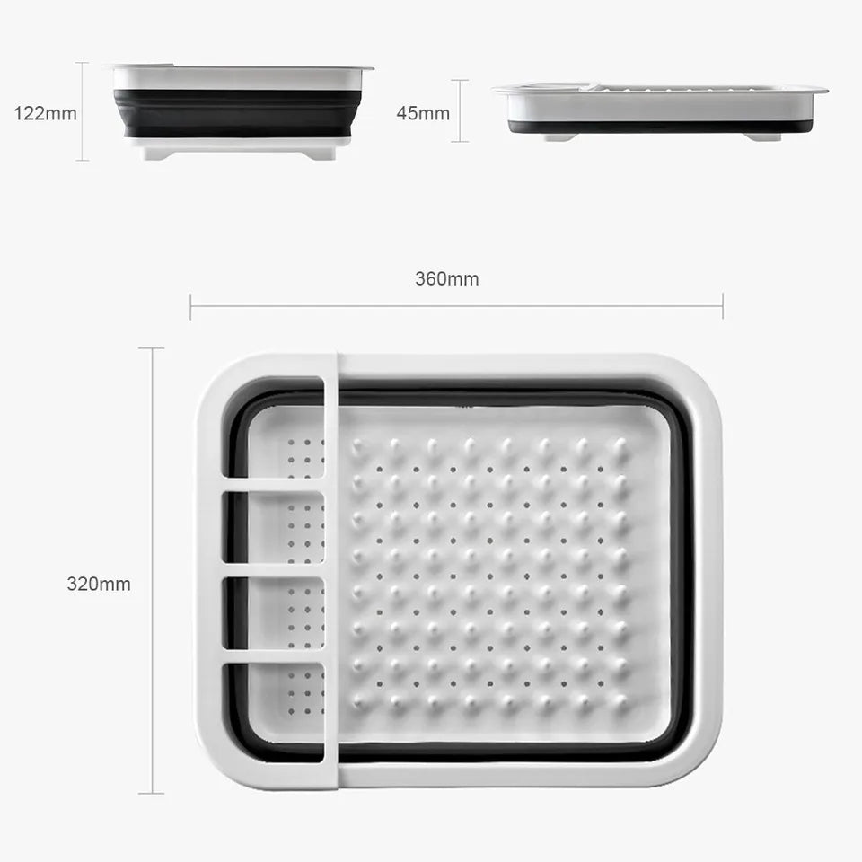 folding dish drying rack