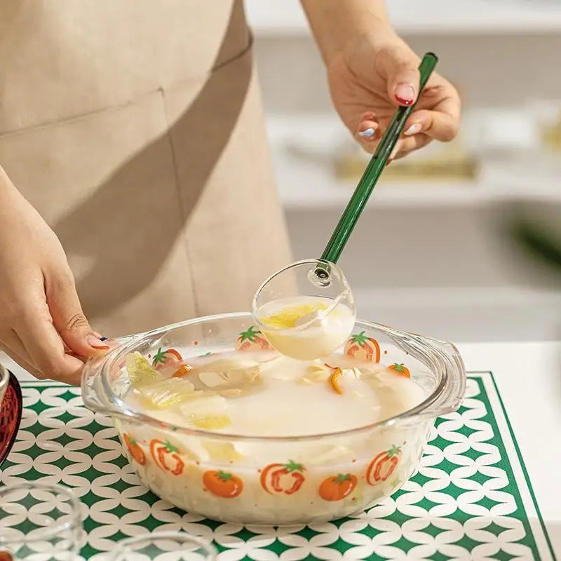 High Borosilicate Glass Elegant Spoon