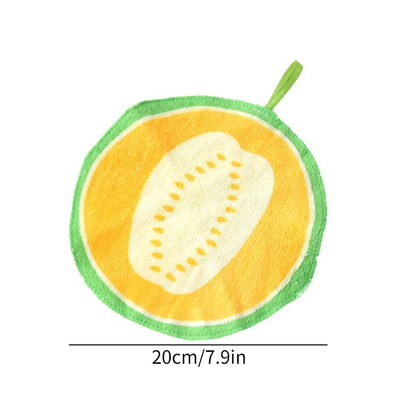 Fruit Pattern Kitchen Cleaning Towel (4pcs Set)