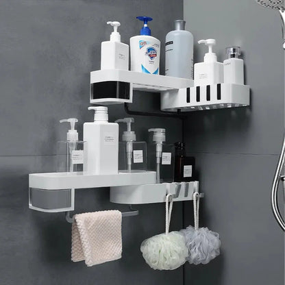 Wall mounted multi purpose self for bathroom and kitchen
