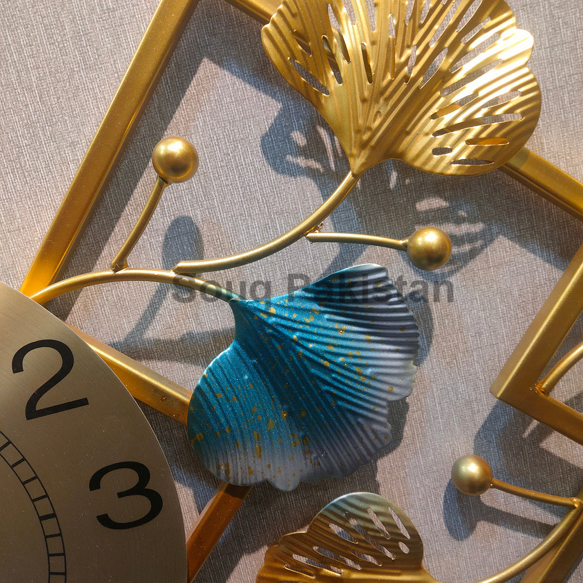 Wall Ornament imported metallic clock