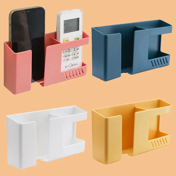 Plastic material wall mounted storage rack