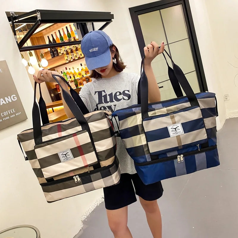 Foldable Waterproof Travel Duffel Bag
