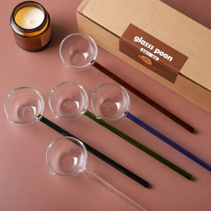 High Borosilicate Glass Elegant Spoon