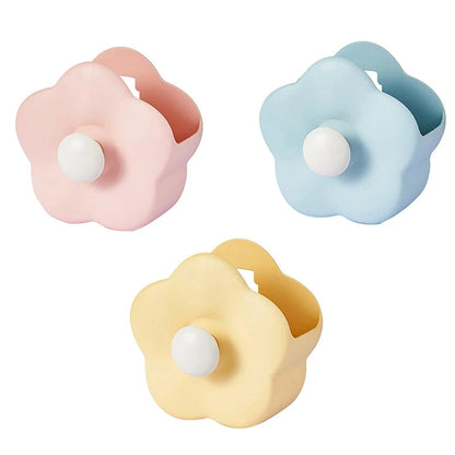 flower shaped wall mounted pen holder