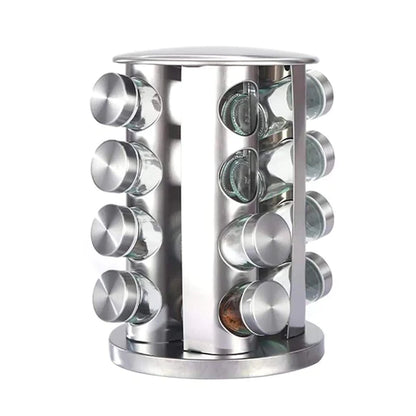 Kitchen spices organizer - Rotating spices rack