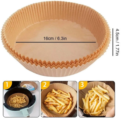air fryer paper liner pack of 50pcs