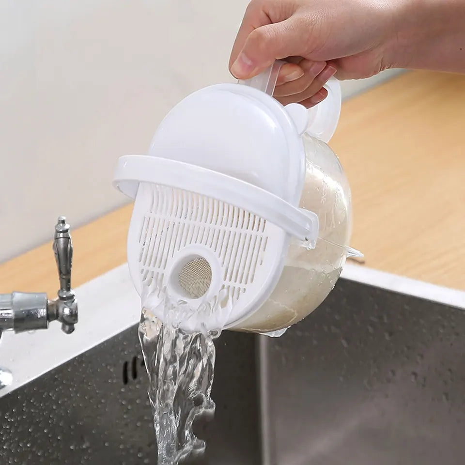 Auto Washing Rice Strainer