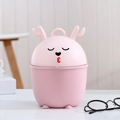 Cartoon Desktop Trash Can (Dustbin)