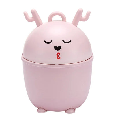 Cartoon Desktop Trash Can (Dustbin)