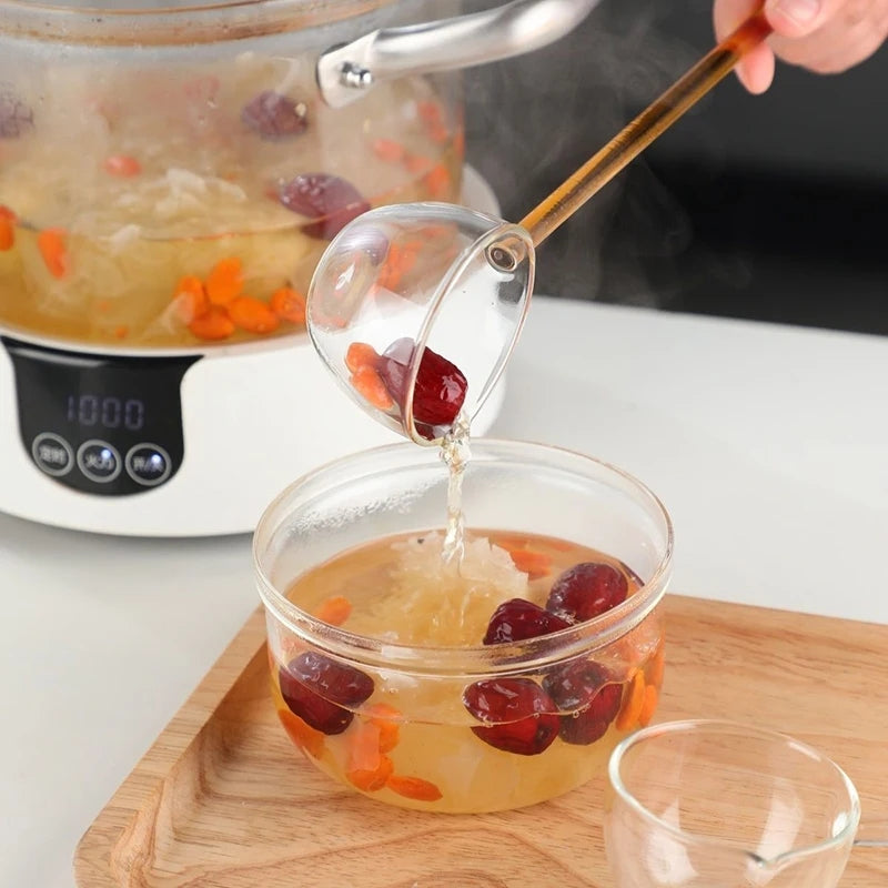 High Borosilicate Glass Elegant Spoon