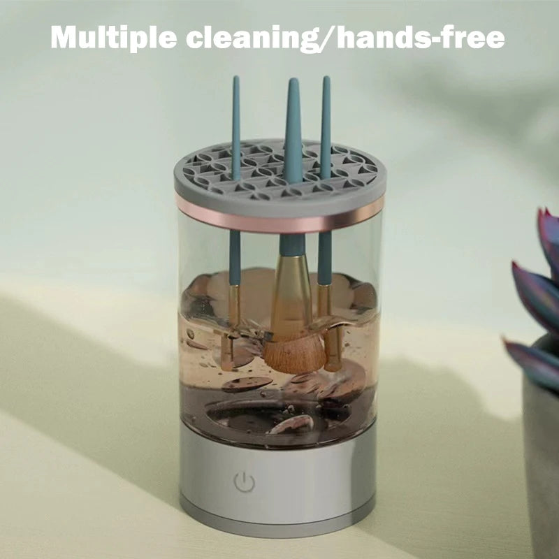 makeup brush cleaner
