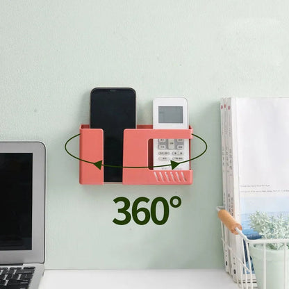 Plastic material wall mounted storage rack