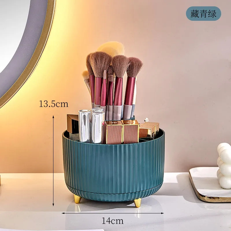 Rotating Desktop Cosmetics Organizer