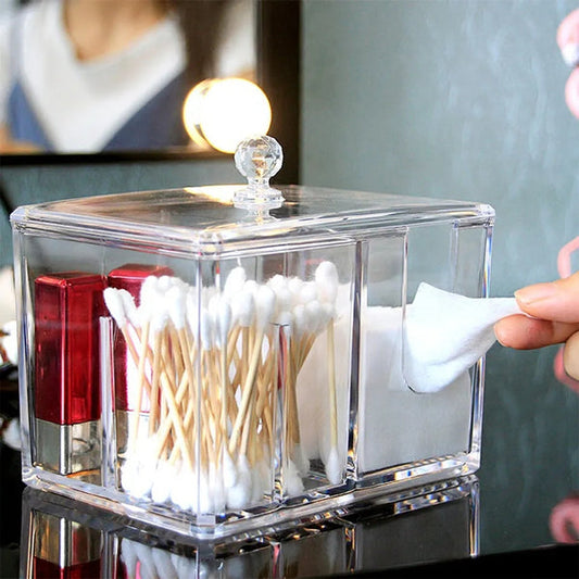 Multi purpose cotton bud and tissue holder