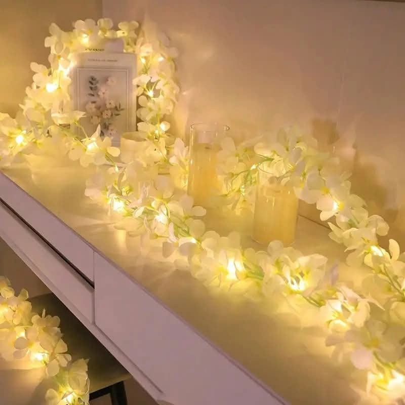 Led cherry flower string light