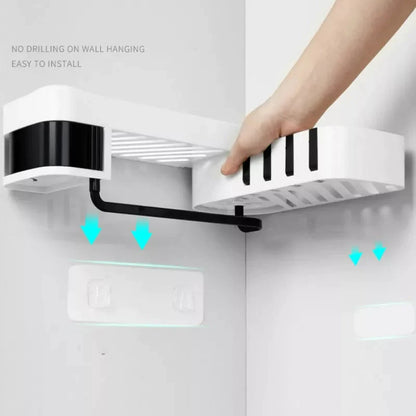 Wall mounted multi purpose self for bathroom and kitchen