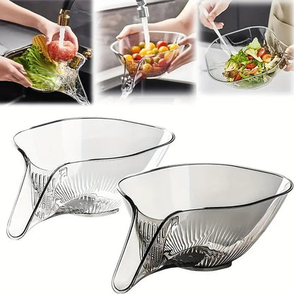 Acrylic Drain Bowl (Random Colours)