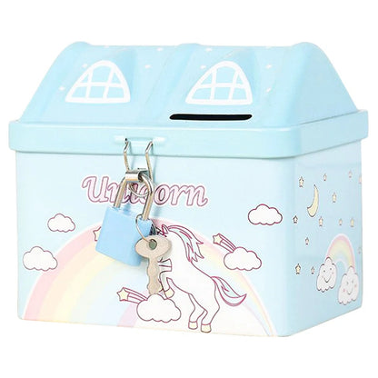 Cute House Shape Money Box
