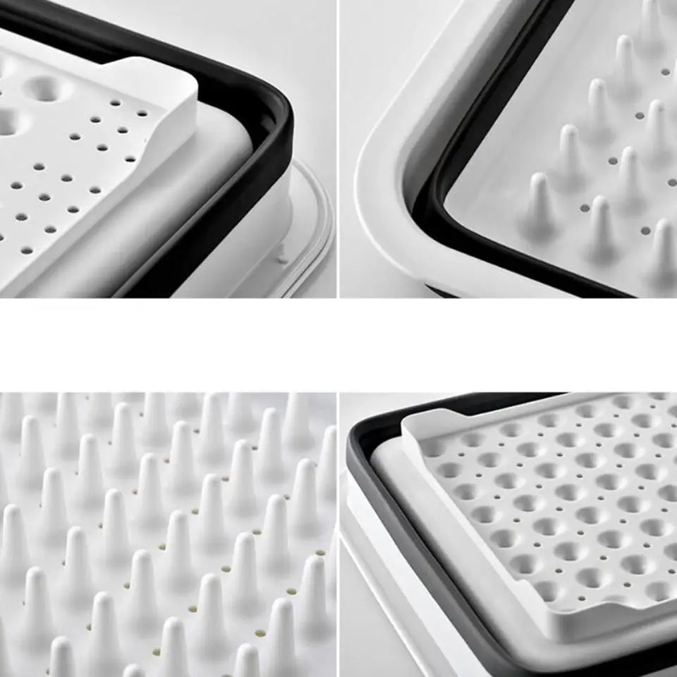 folding dish drying rack