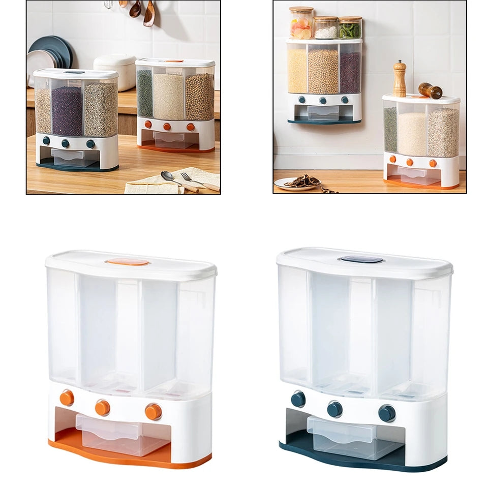 Kitchen Airtight Plastic Container with Lid