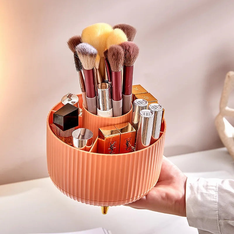Rotating Desktop Cosmetics Organizer