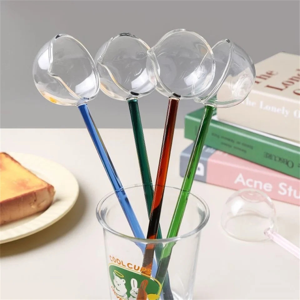 High Borosilicate Glass Elegant Spoon