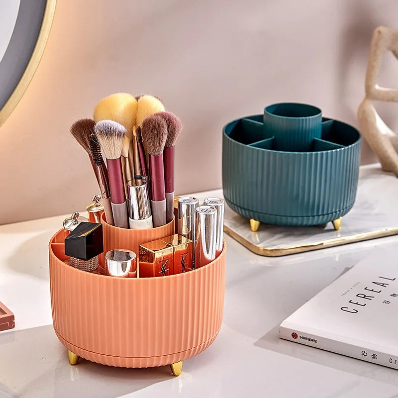 Rotating Desktop Cosmetics Organizer