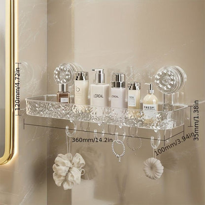 Light luxury Style Punch-Free Storage Rack