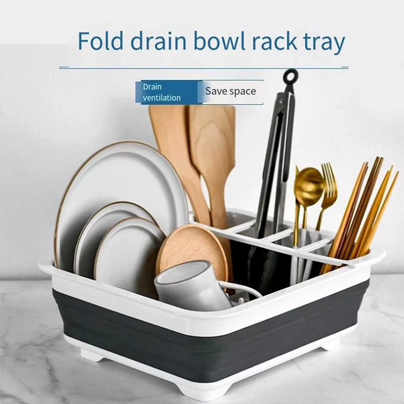 folding dish drying rack