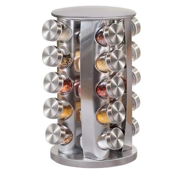 Kitchen spices organizer - Rotating spices rack