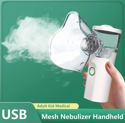 Portable Mesh nebulizer for kids and for adult.
