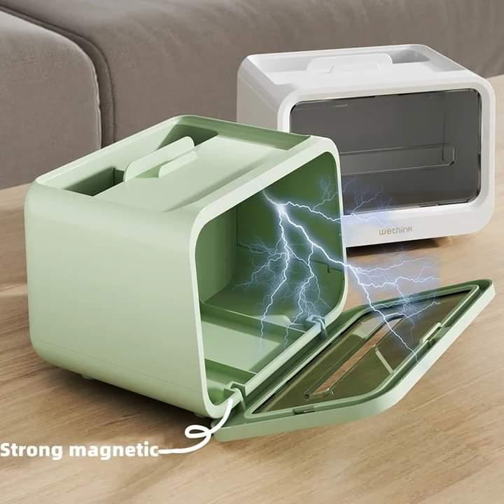 Multi function tissue with organizer box