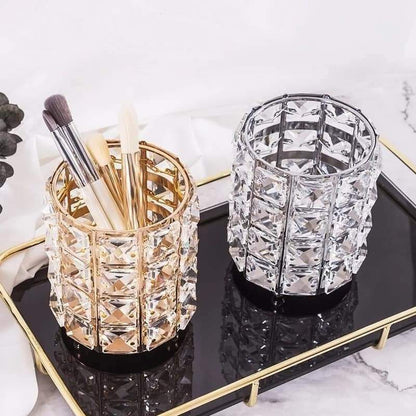 Crystal Makeup Brush Holder