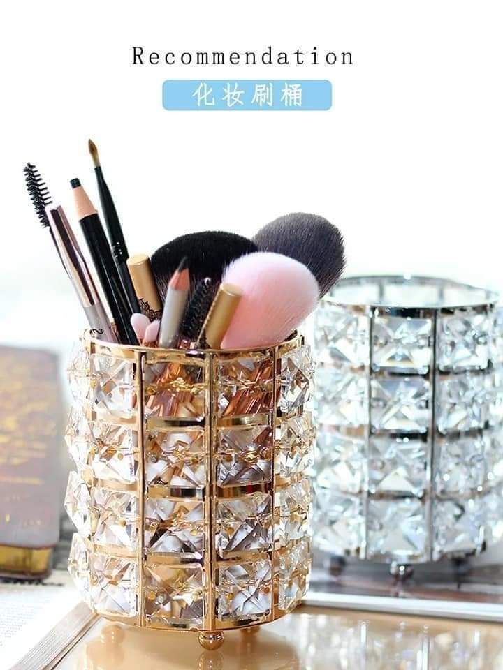 Crystal Makeup Brush Holder