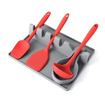 2In1 Multifunctional Silicone Spoon Holder