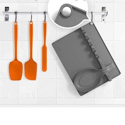 2In1 Multifunctional Silicone Spoon Holder