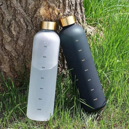 1 Litre Motivational Reusable Bottle plastic - BPA Free