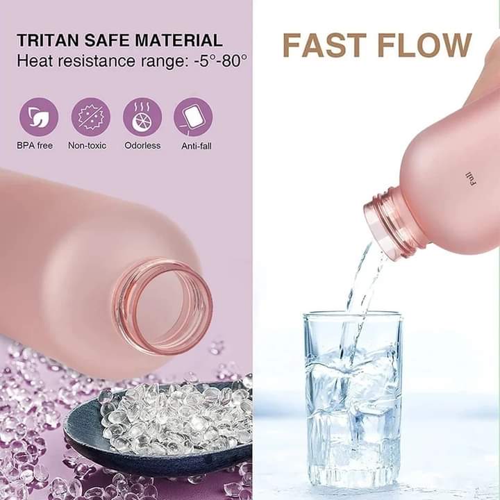 1 Litre Motivational Reusable Bottle plastic - BPA Free